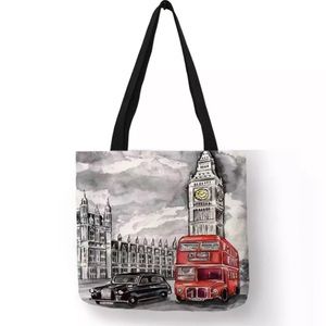 Eco-Friendly London’s Big Ben Folding Tote Bag